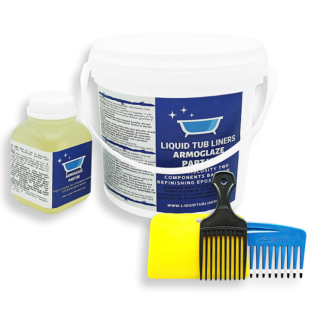 Zestaw do renowacji brodzika ArmoGlaze Easy Pour-On, wyprodukowany w USA